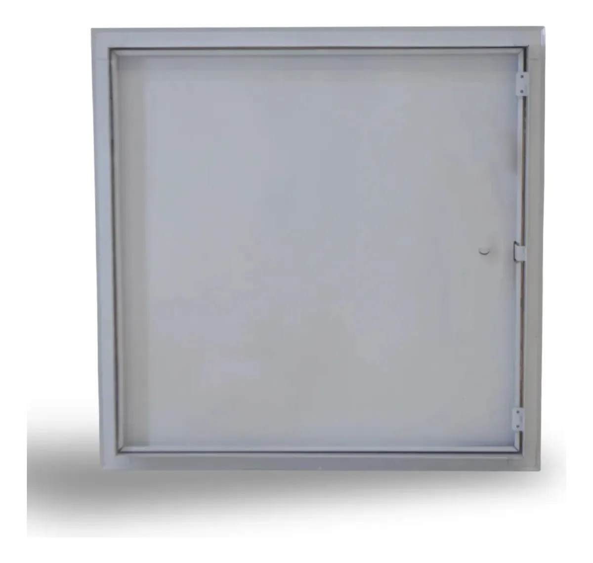 Tampa de Inspeção Predial de Aço 80x80 Branco