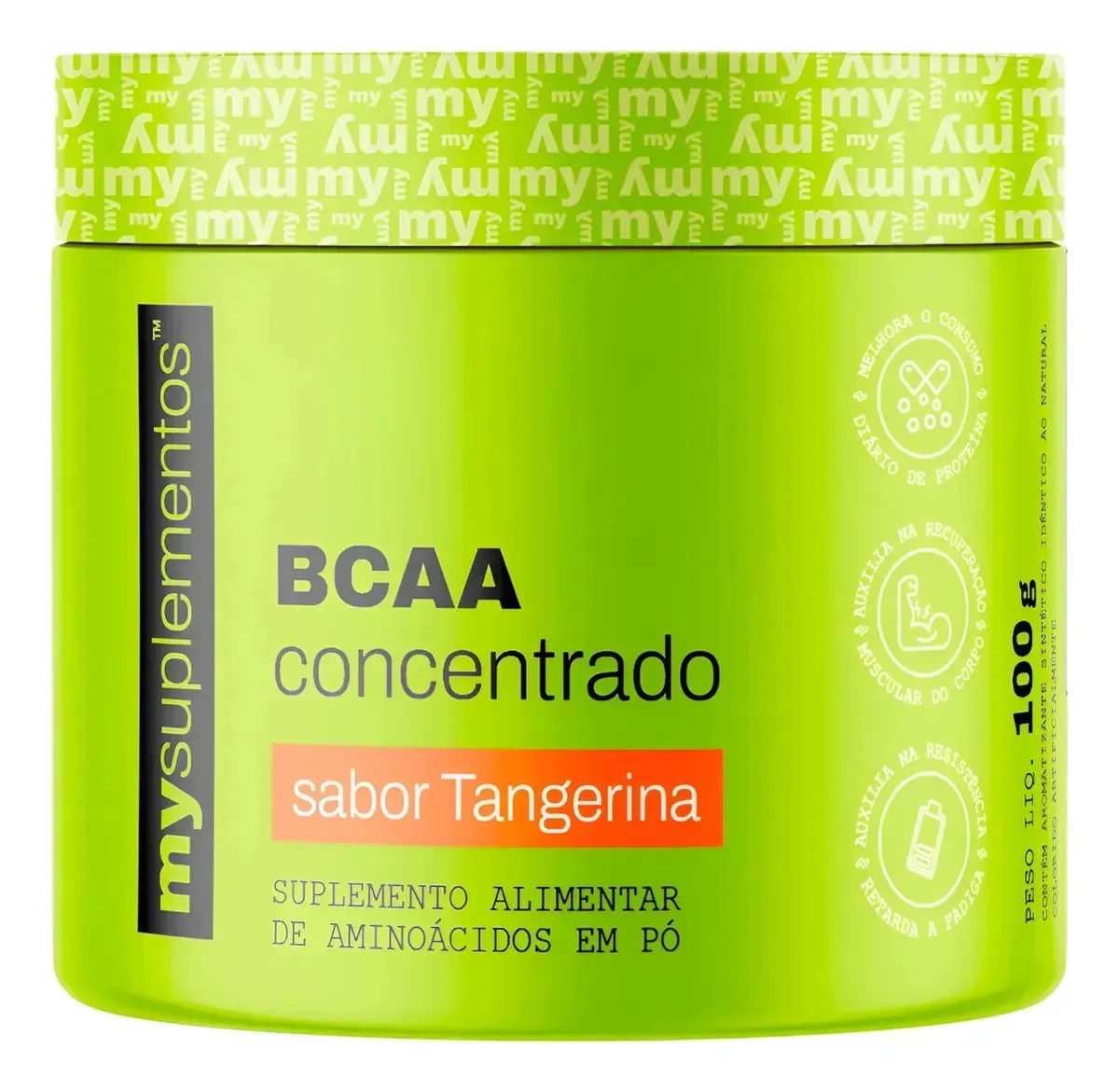 Bcaa Ultra Concentrado 100g - My Suplementos