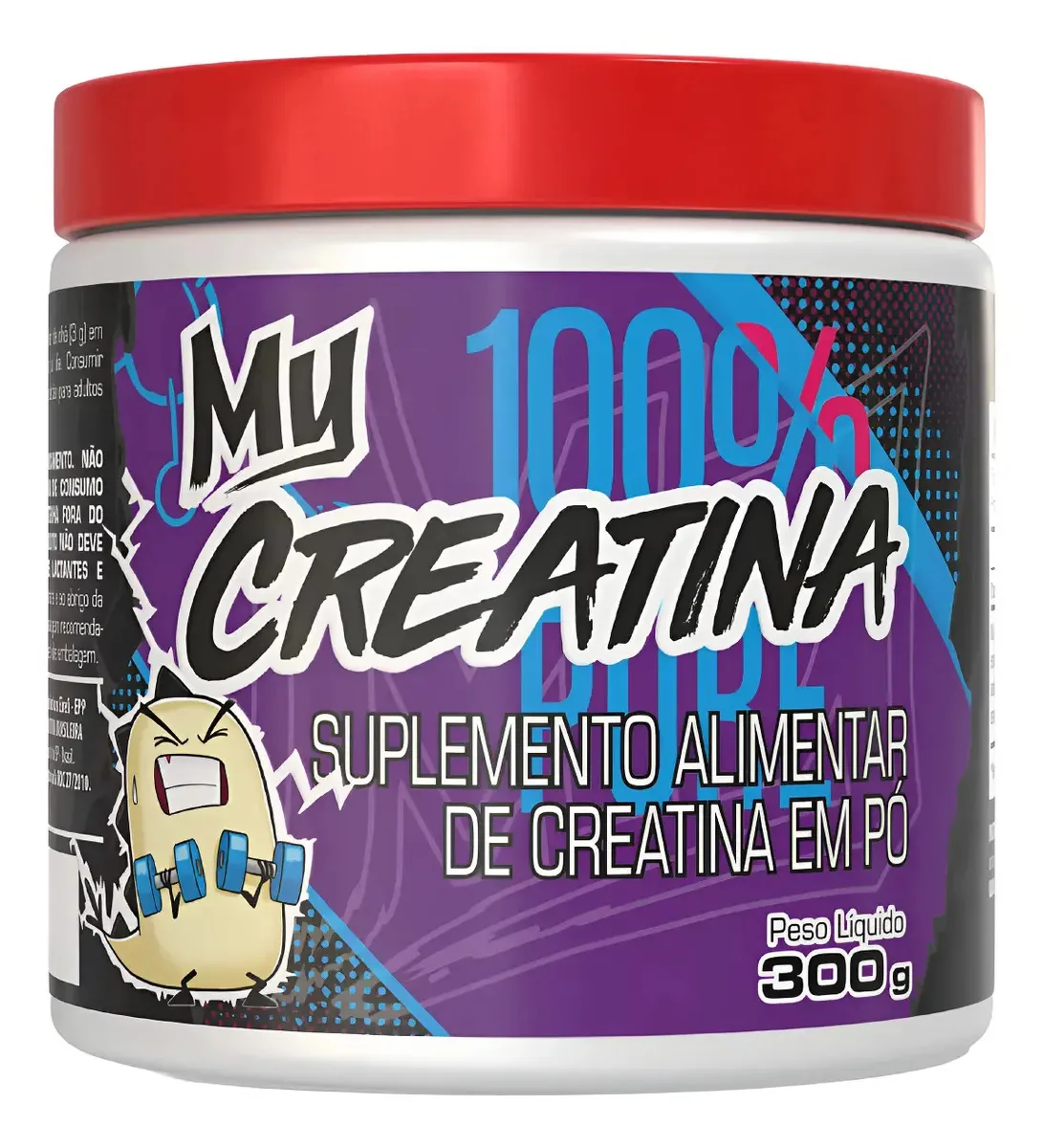 Creatina 100% Pura Monohidratada - My Suplementos - 300g Natural