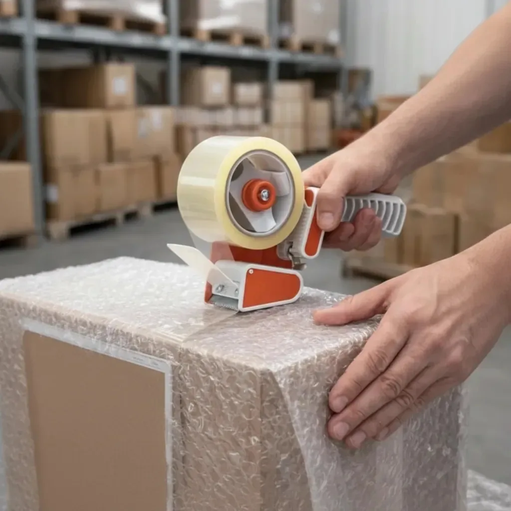 Aplicador De Fita Adesiva Profissional 50mm Dispenser Lacrador Caixa Embalagem Resistente