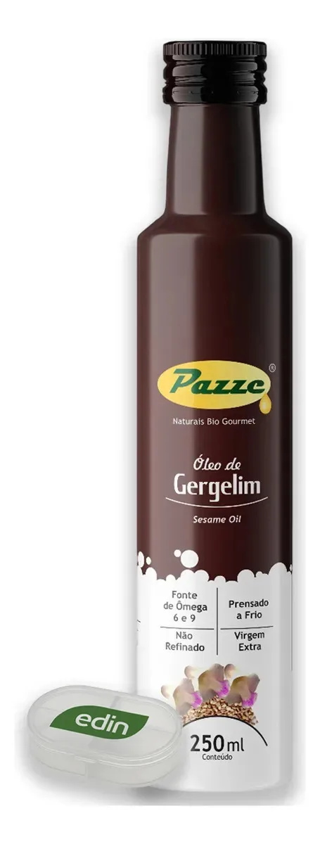 Kit 2 Óleo De Gergelim Pazze 250ml