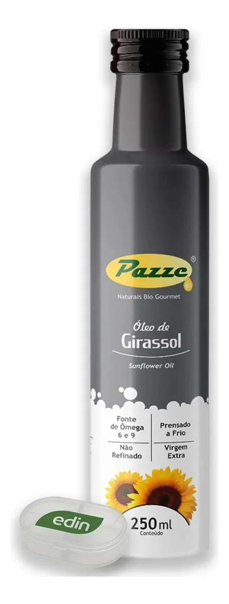 Kit 2 Óleo De Girassol 250ml Pazze