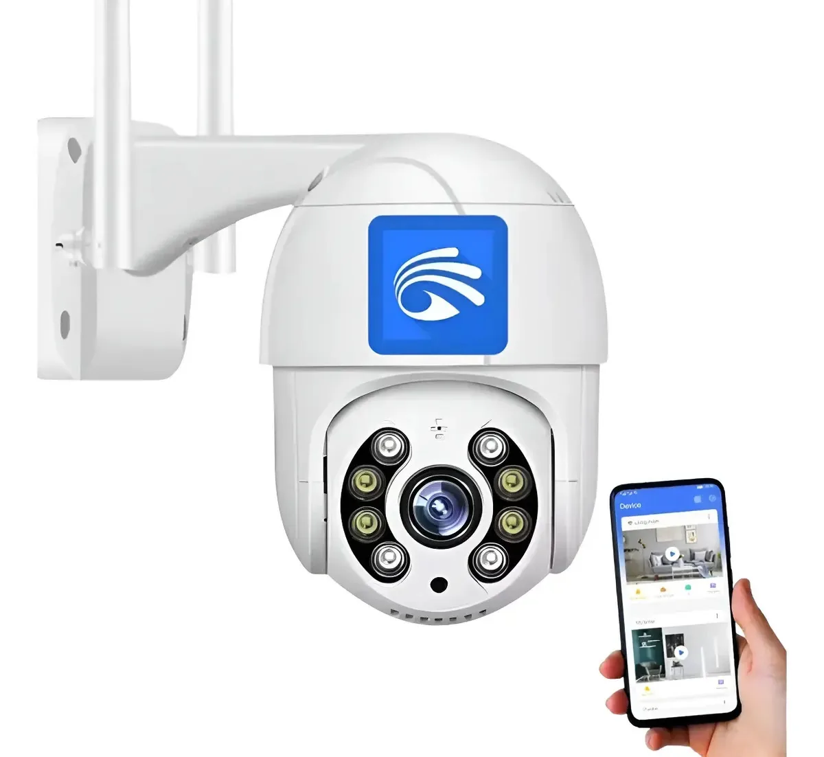 Câmera De Segurança Wifi Externa Ip App Yoosee Visão Noturna Câmera De Segurança Wifi