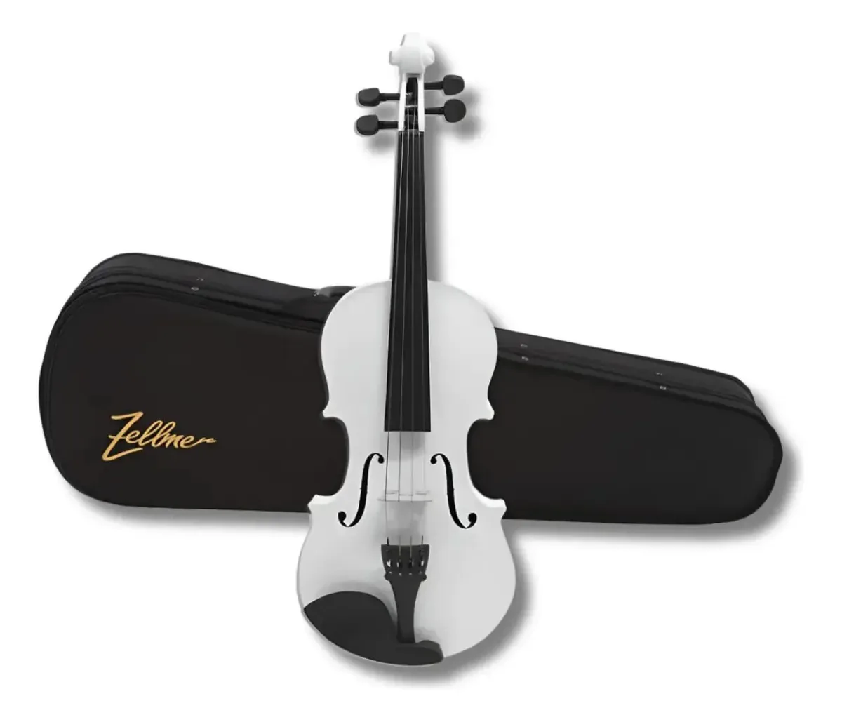 Violino 3/4 Madeira Completo Branco Zlm34wv Zellmer