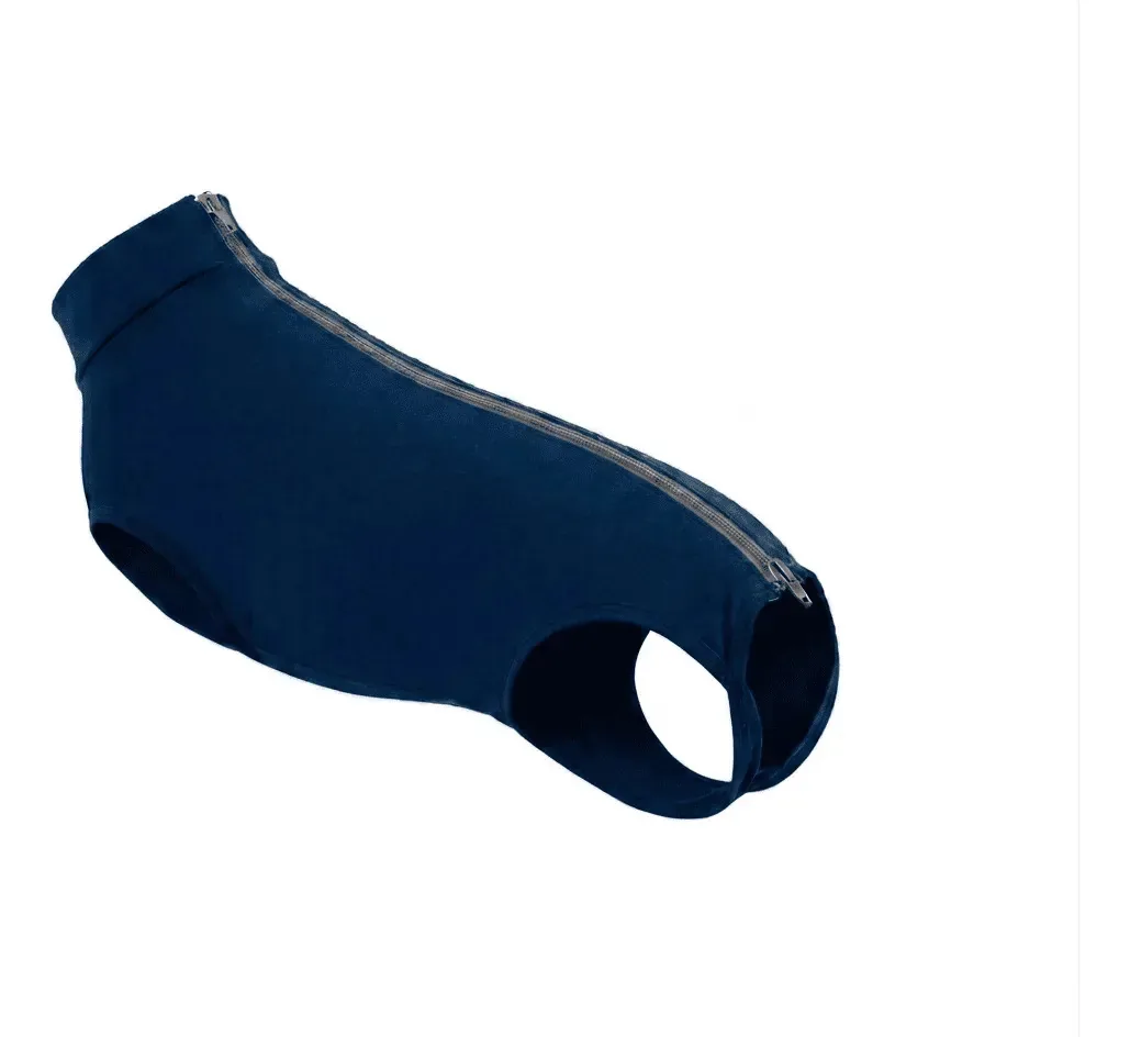 Roupa Pós Cirúrgica Cachorro Macho Fêmea Nospet Marinho N°01