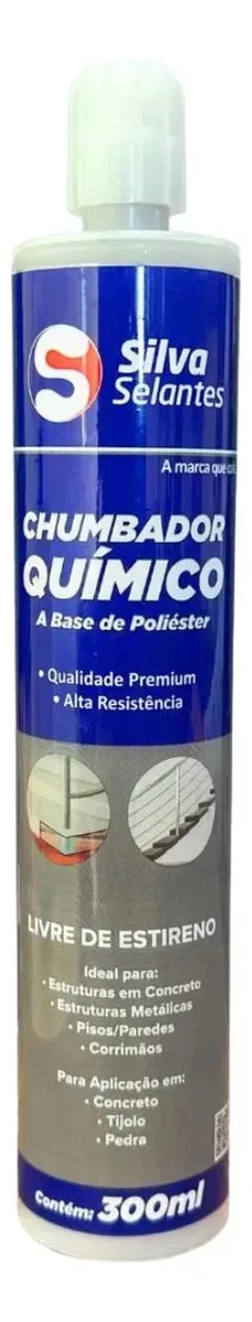 Chumbador Quimico Poliester 300ml - Silva Selantes