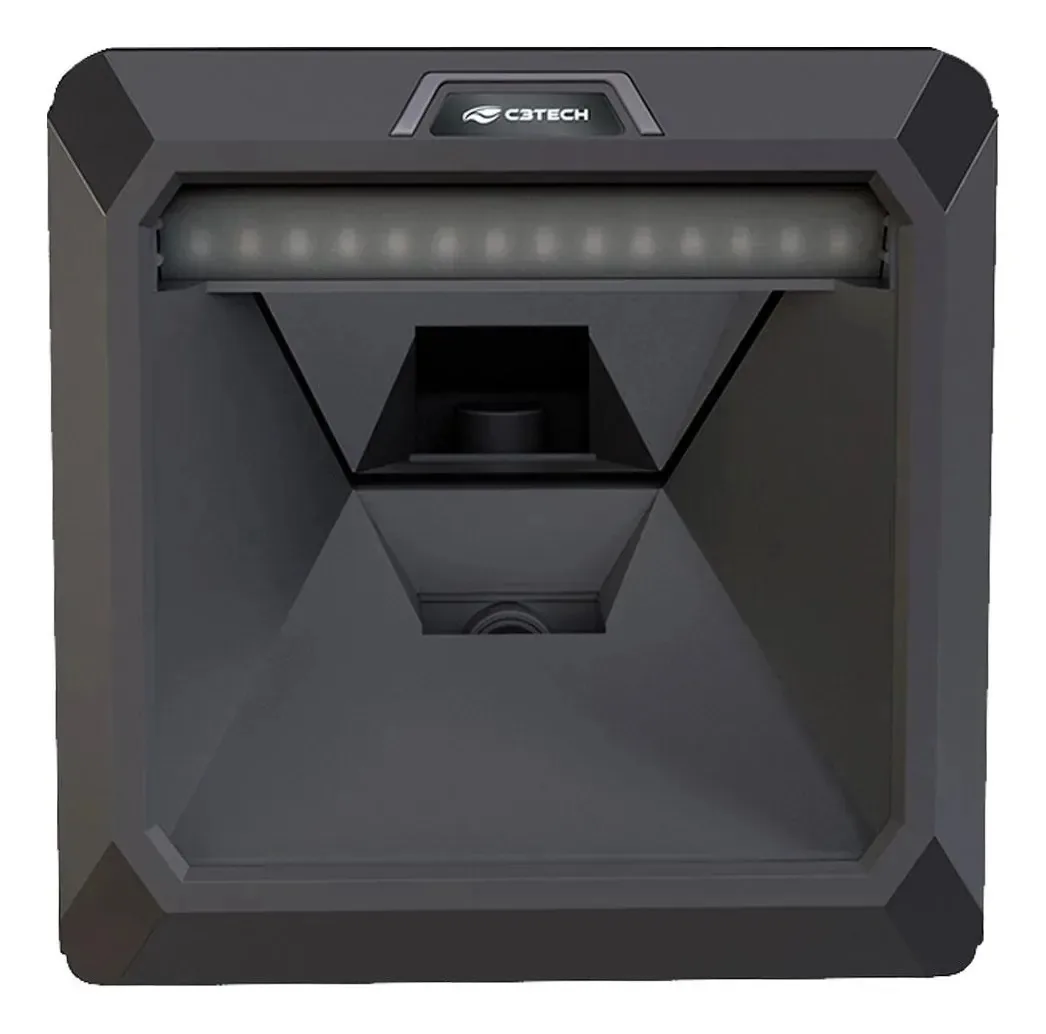 Leitor De Código De Barras C3tech 1d/2d Usb Lb-d2200 Preto