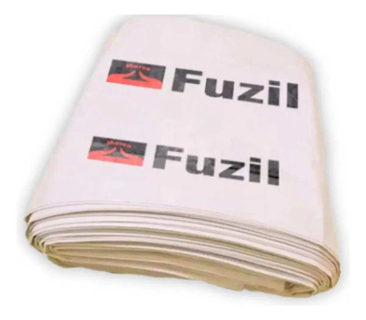 Kit 100un Saco Para Silagem Liso Virgem 200 Antiuv Fuzil Branca