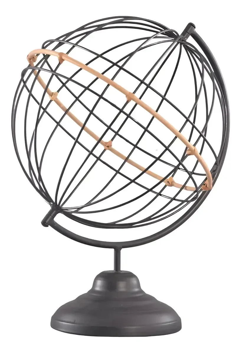 Globo Torget Preto 26,5x36x26 Metal