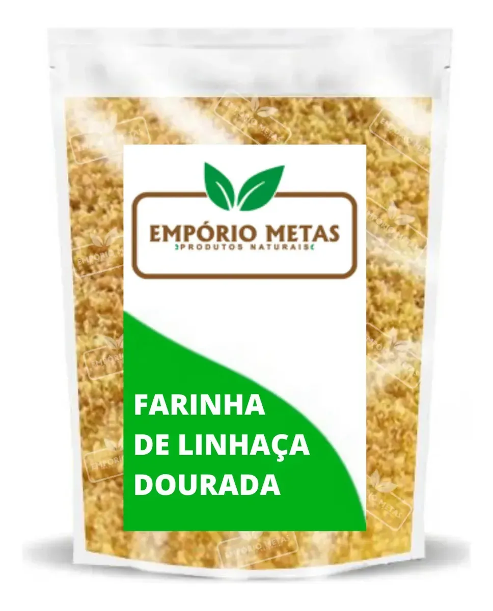 Farinha De Linhaça Dourada 1kg