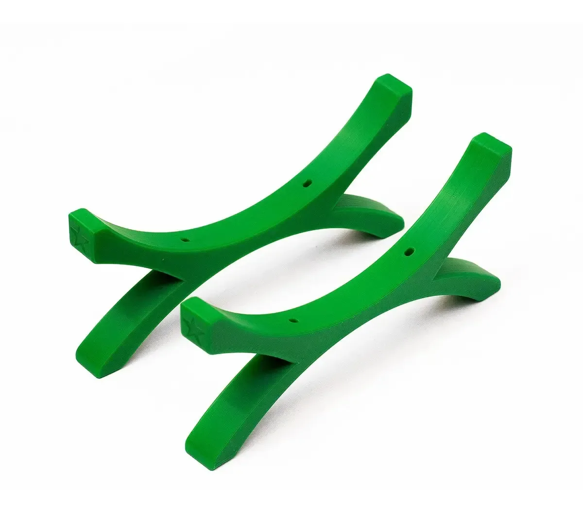 Apoio / Pés / Base (par) Para Caixa De Som Barril 5 Litros Verde
