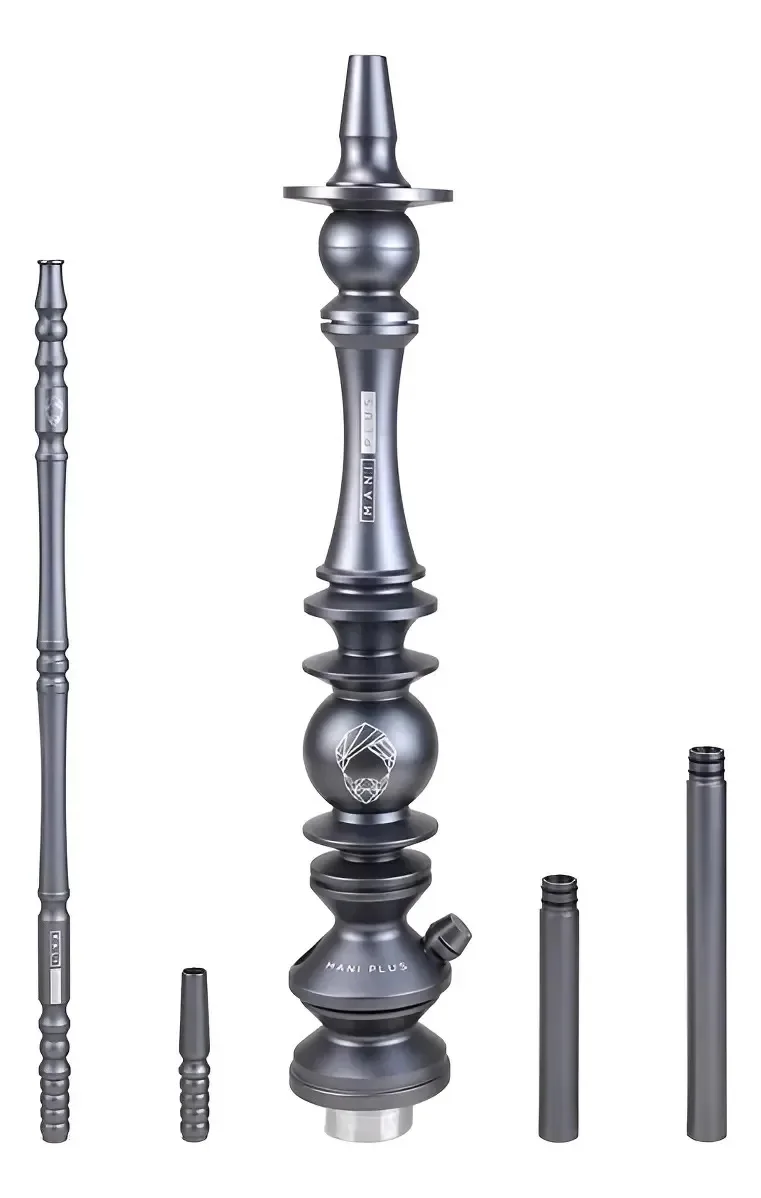 Narguilé Sultan Mani Plus De 43 Cm, Cinza