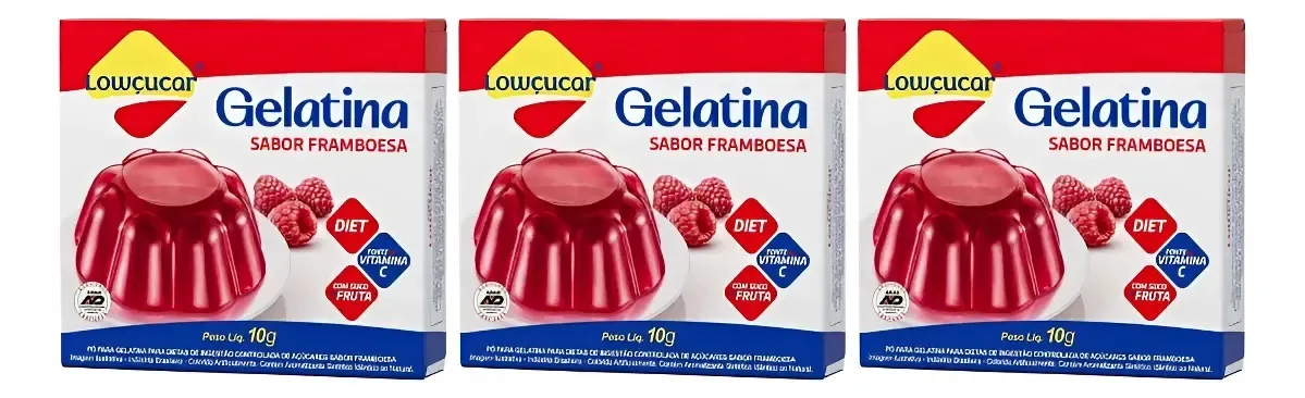 Kit 3 Framboesa