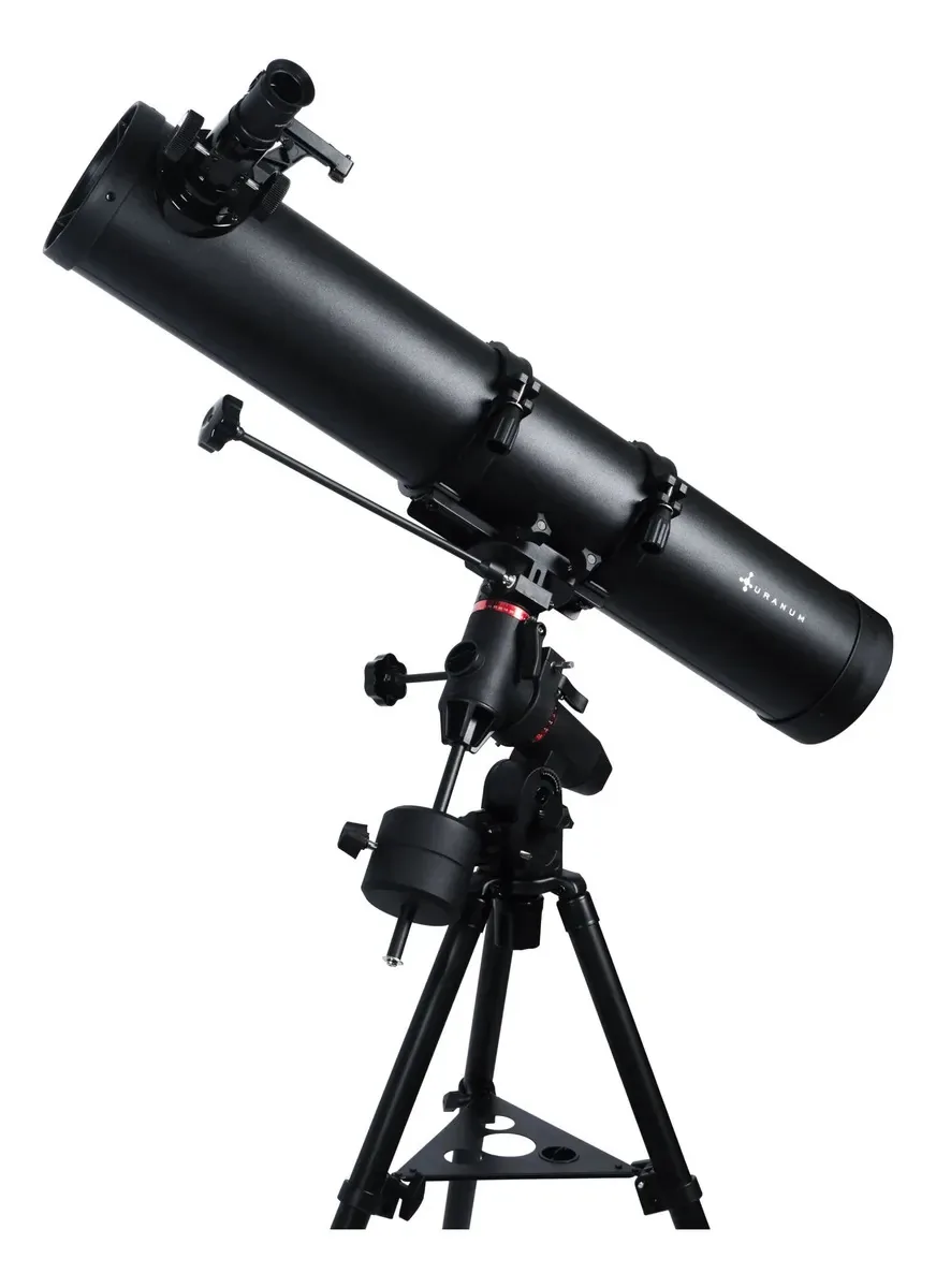 Telescópio Cronos 114/900mm Completo Astronomia Observações Preto