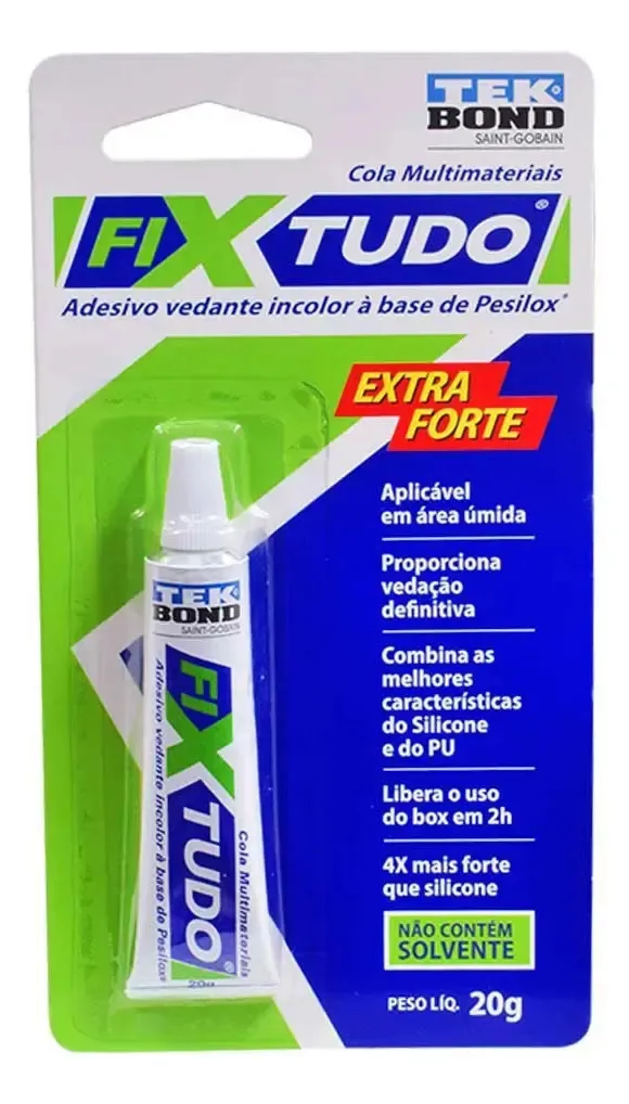 Cola De Alta Resistencia Cola Adespec Fix Tudo 20grs
