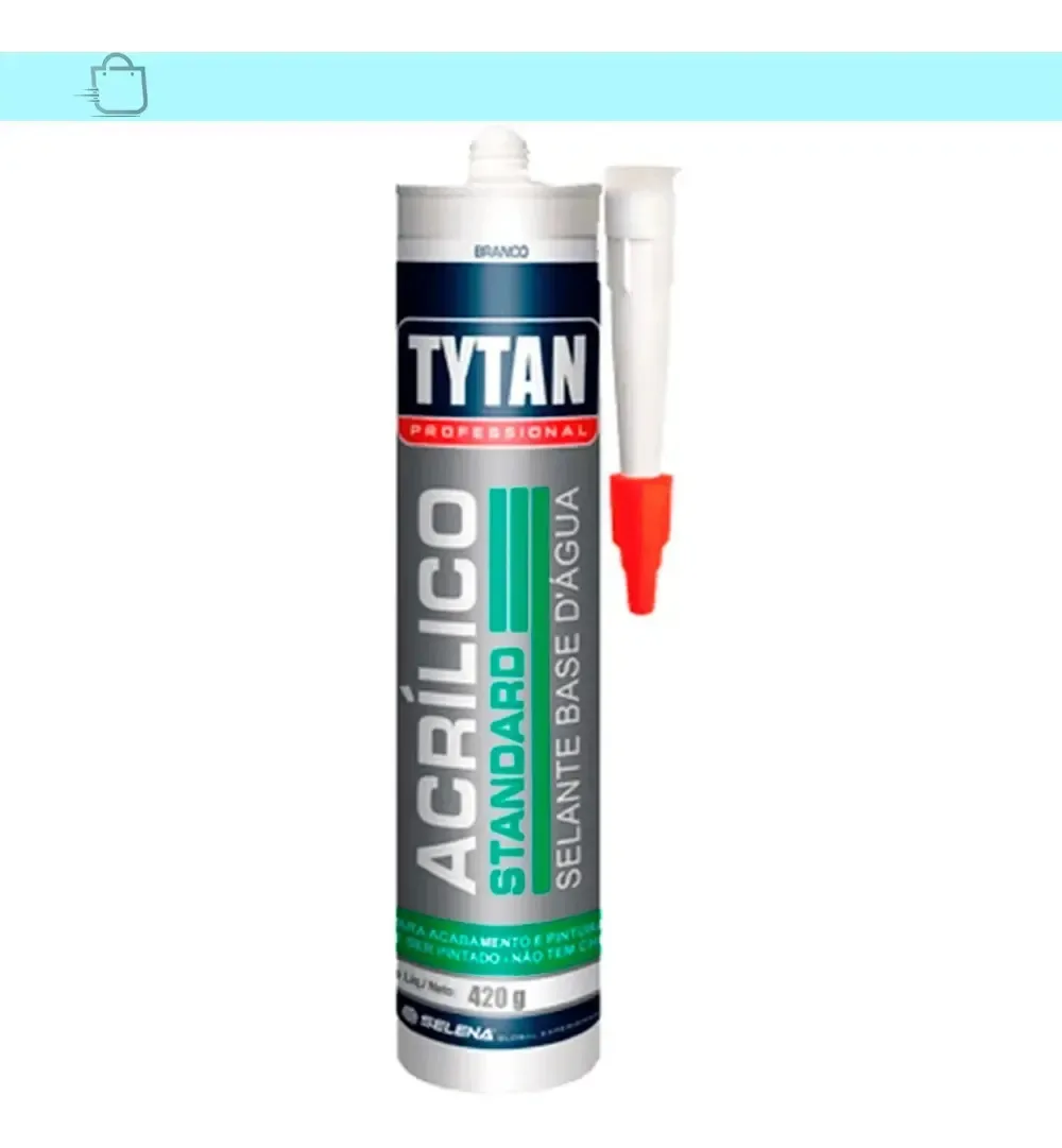 Selante Acrílico Standard Branco Tytan 420g
