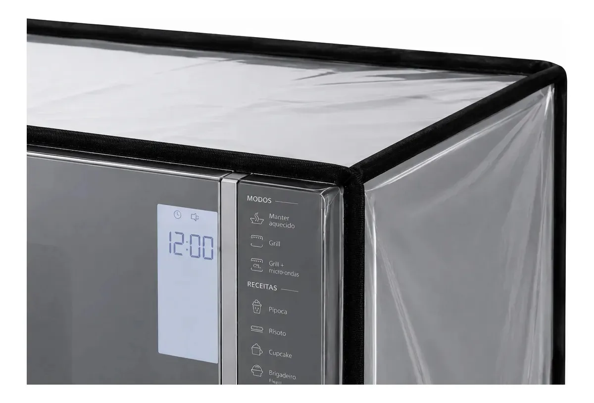Capa Micro-ondas Brastemp 32l Bmg45ar - Pvc Transparente