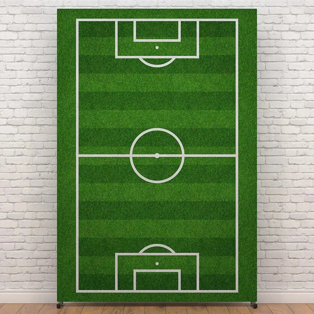 Painel De Festa Retangular Decoração Festa Futebol Brasil Copa Em Tecido Sublimado Criatema