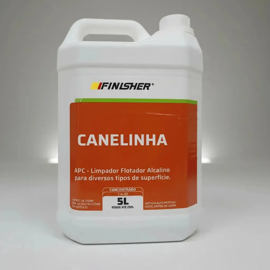 Shampoo para veículo Finisher Canelinha Galao multiuso de 5L