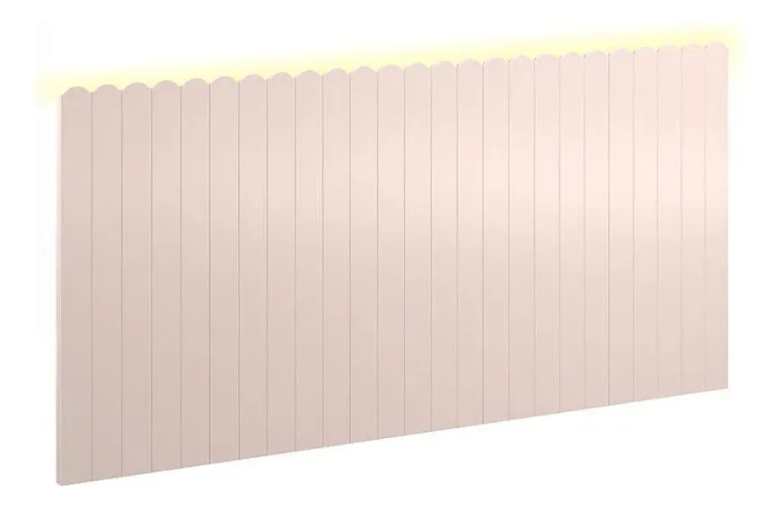 Painel Decorativo Farm 225x109x37 Cm Rose Com Led - Matic