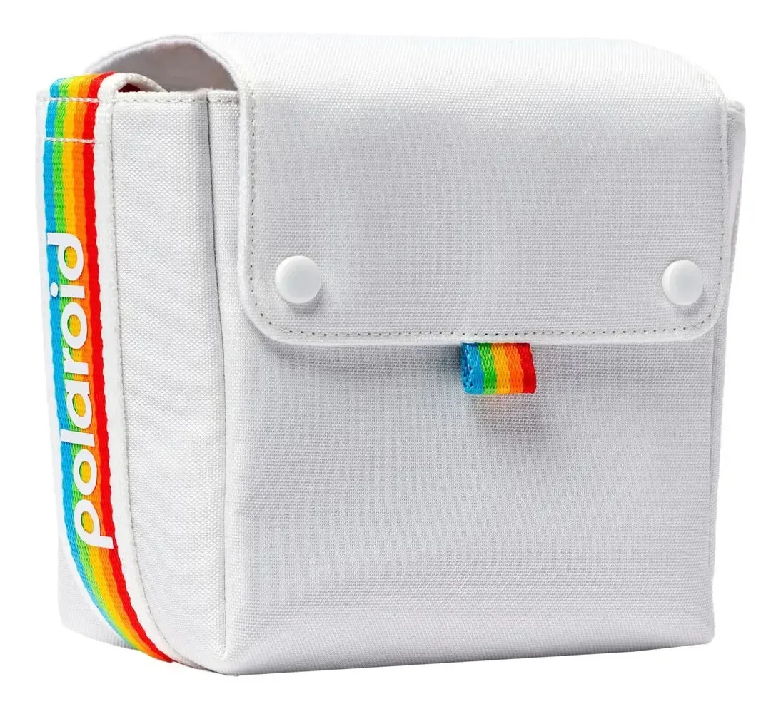Bolsa Para Câmeras Polaroid Com Alça Now E Now+ Proteção Branco