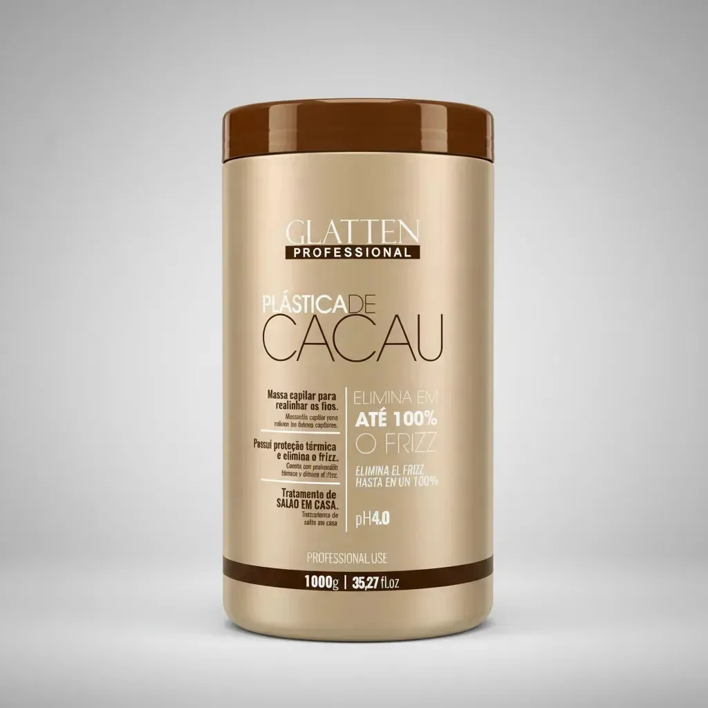 Botox Com Formol Plastica De Cacau 1kg- Glatten