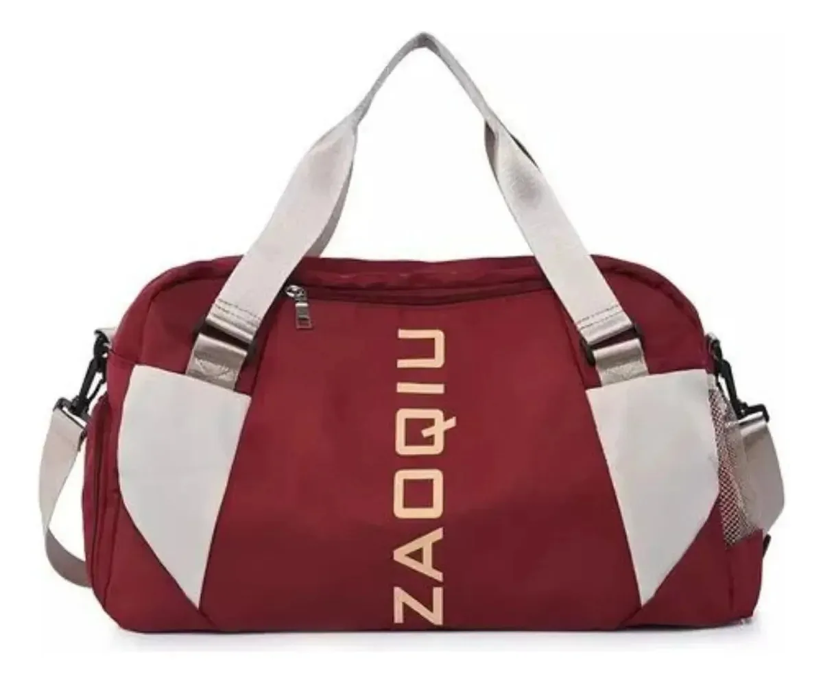 Bolsa Mala Feminina E Masculina Para Viagem Academia Cor Vermelho