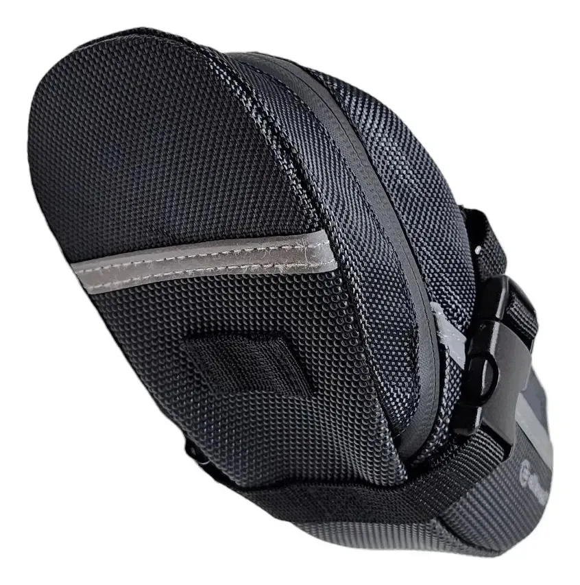 Bolsa De Selim Elleven 1l Impermeavel E Refletivo Preta Preto
