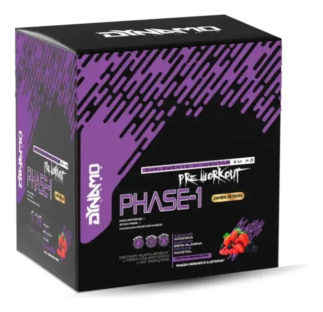 Display Phase-1 Frutas Vermelhas 20 Sticks - Dynamo Labz Frutas Vermelhas