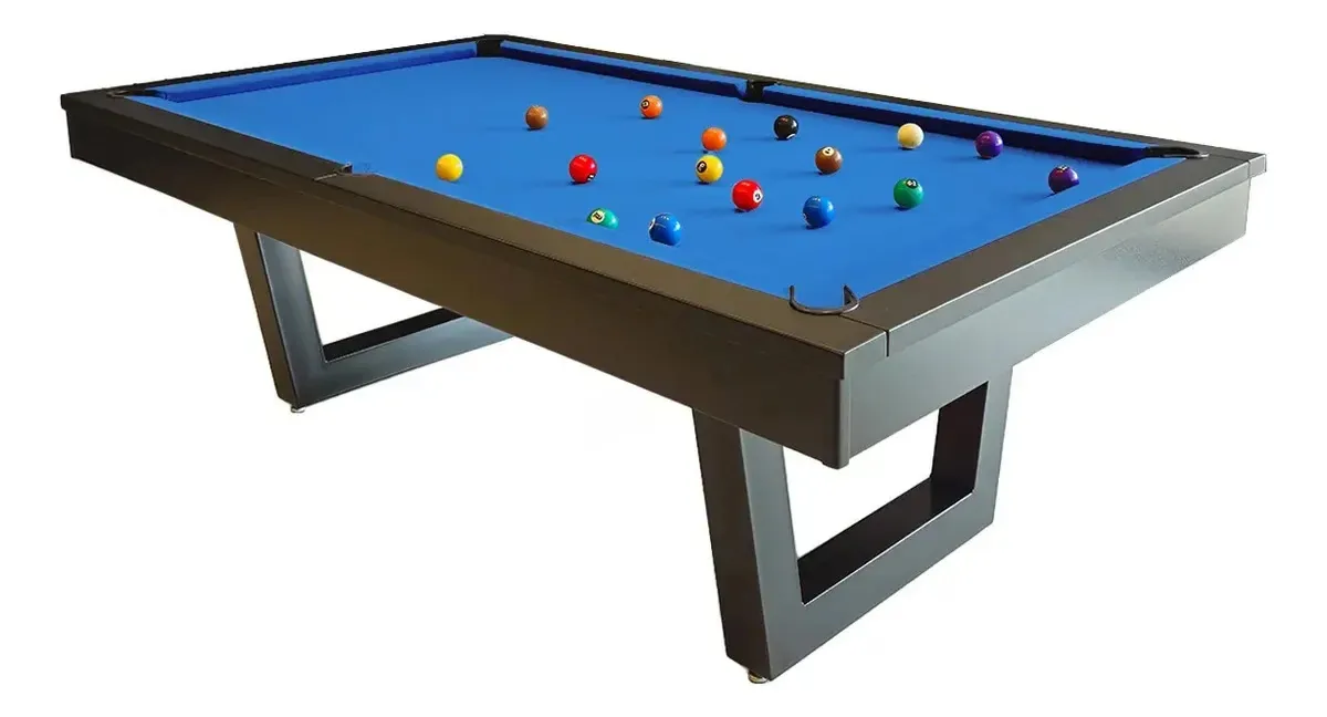 Mesa De Sinuca/bilhar - 2,34x1,34 Tecido Azul Royal