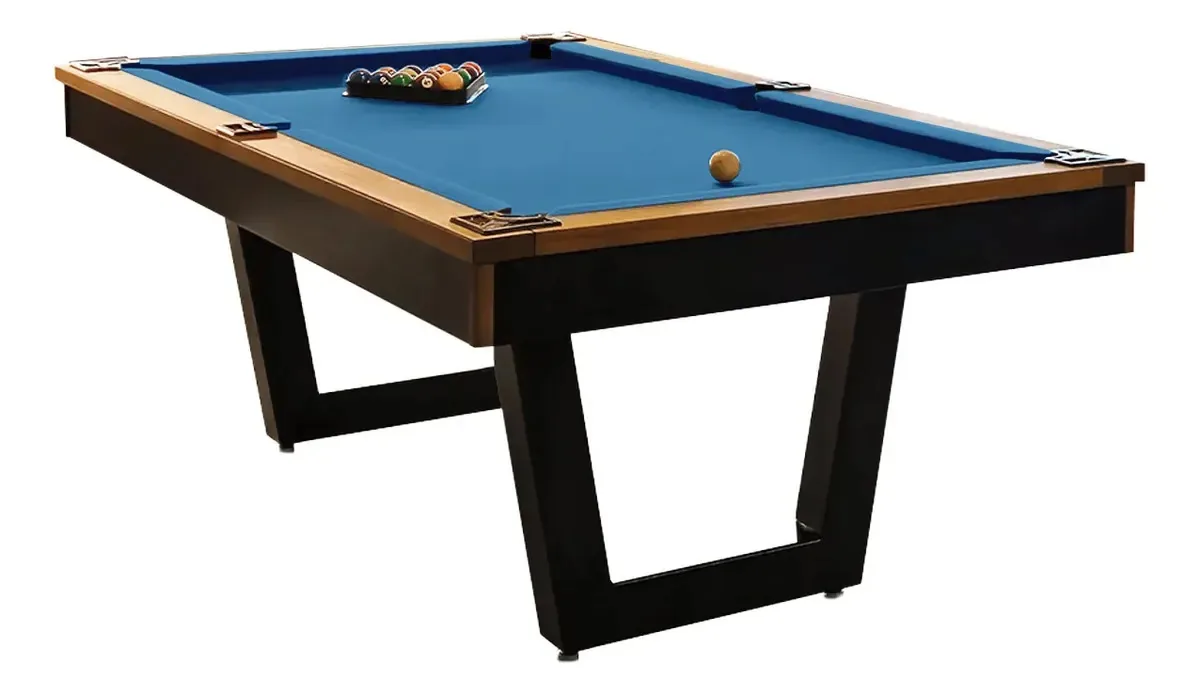 Mesa De Sinuca/bilhar - 2,00x1,10 Tecido Azul Royal