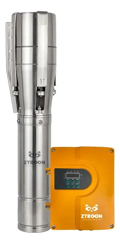 Bomba Solar Híbrida Ztroon 4 56m/180m³/dia 4/6ztsc36-56-380