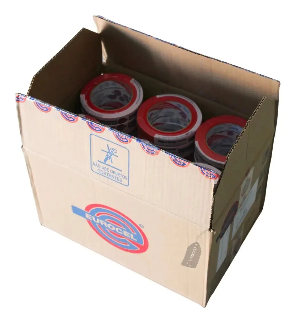 Kit 72 Fitas Crepe Automotiva 18x50m Msk67266 Eurocel