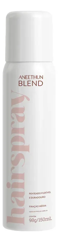 Aneethun Blend Hair Spray Fixação Média 150ml Fixação Média
