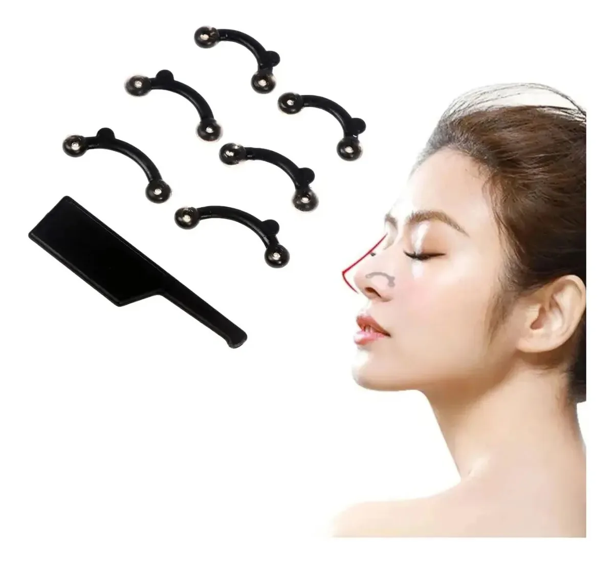 Empina Nariz Sem Cirurgia Nose Up Corretor Nasal Instantâneo