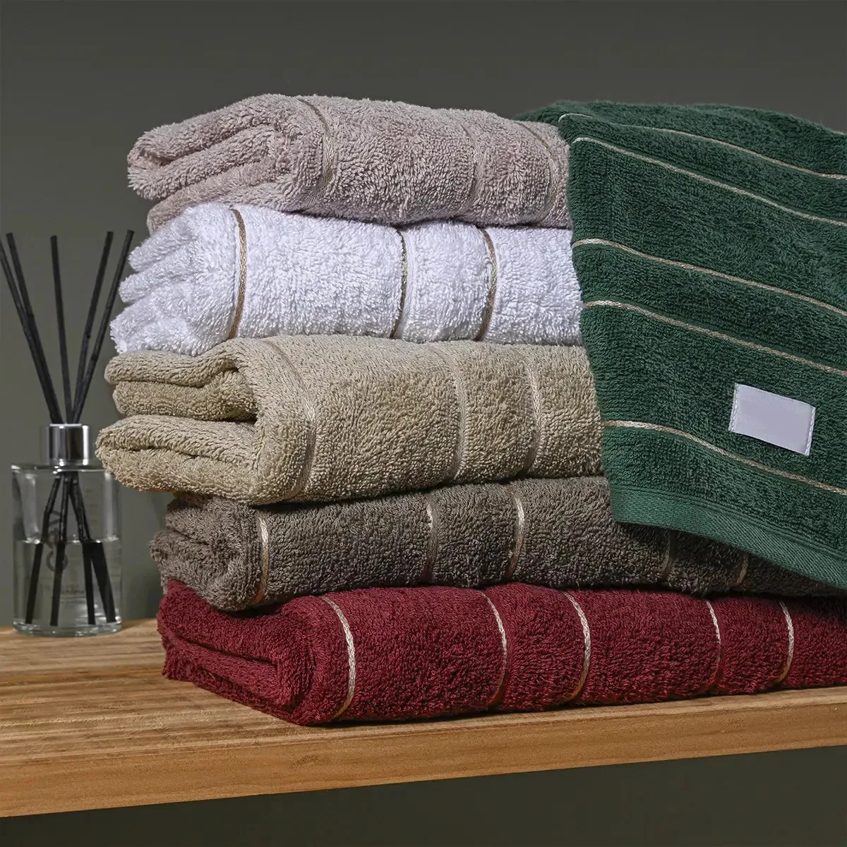 1 Toalha Rosto Macia 500g/m2 Grossa Absorvente 50x80 Flo Ro Rosa Claro Rose Rosto Premium Grande