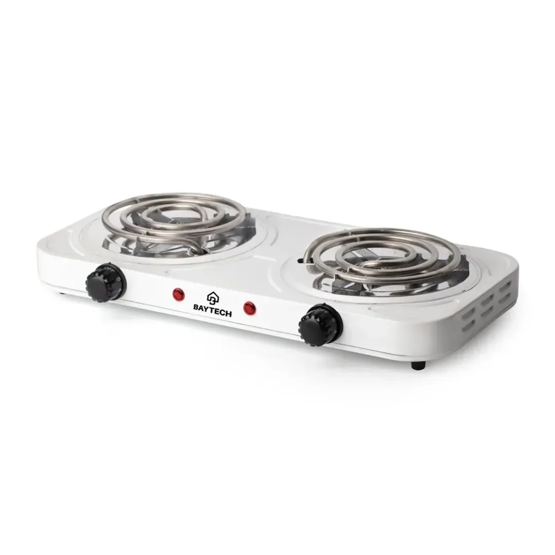 Fogão Cooktop Fogareiro Elétrico Portátil 2 Bocas 2000w