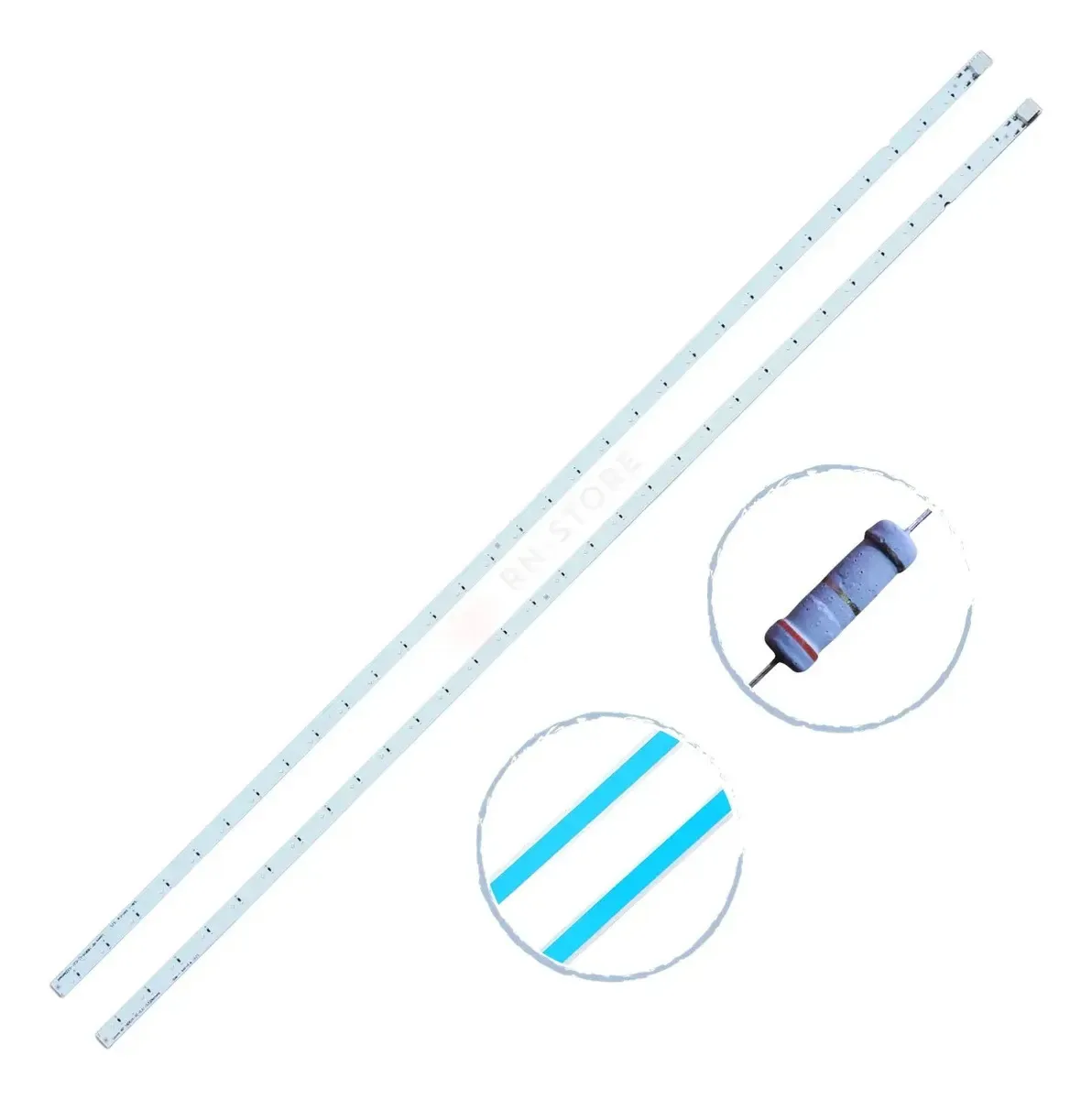 Kit 2 Barras De Led Un40k5300ag Un40k5300