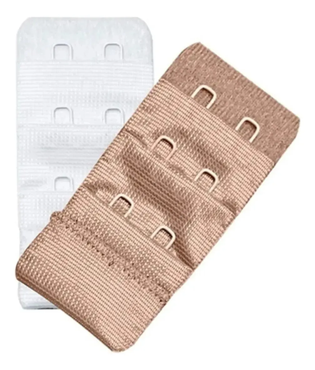 Kit 2 Extensor Hope Ke 20050 3 Regulagens 2 Ganchos Cor Branco - Camurça
