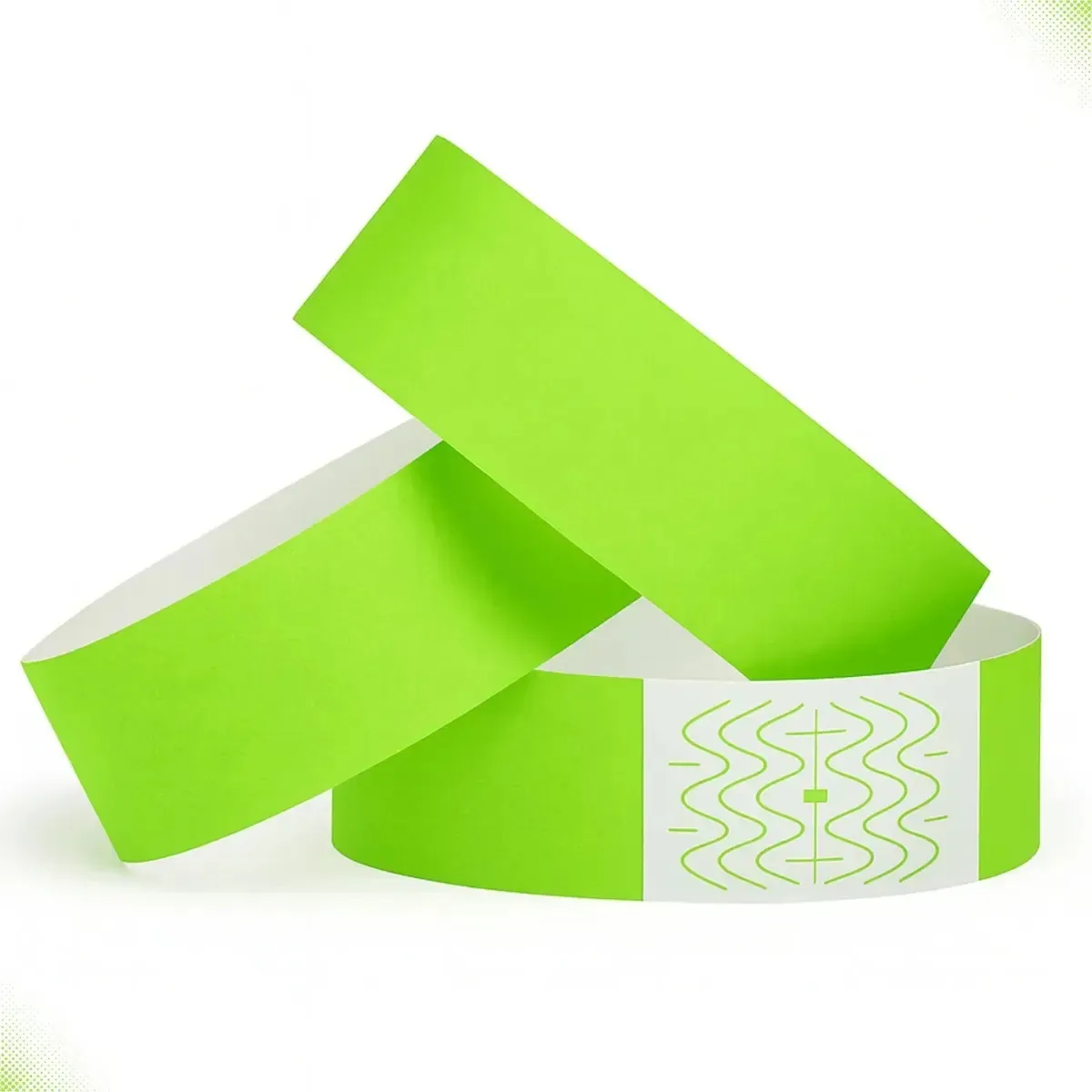 1000 Pulseiras Identificação Festas Eventos Balada Formatura Verde-limão