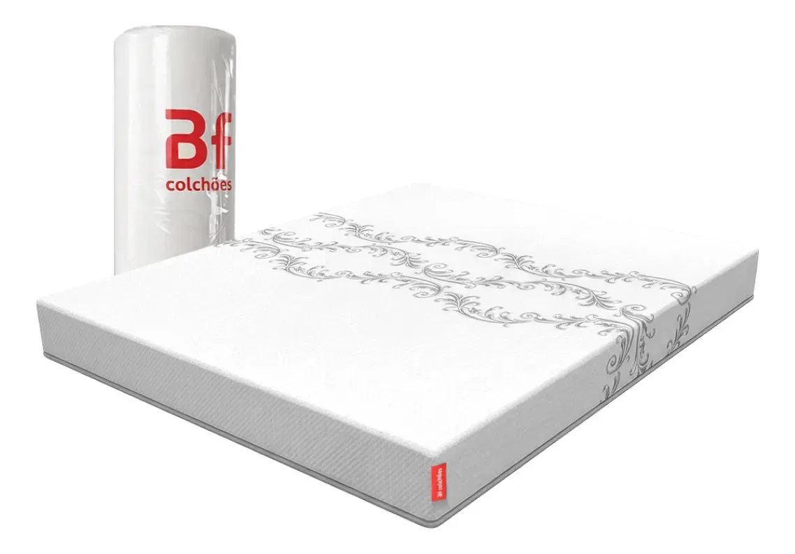 Colchão Casal D33 100% Espuma a Vácuo Max Balance BF Colchões