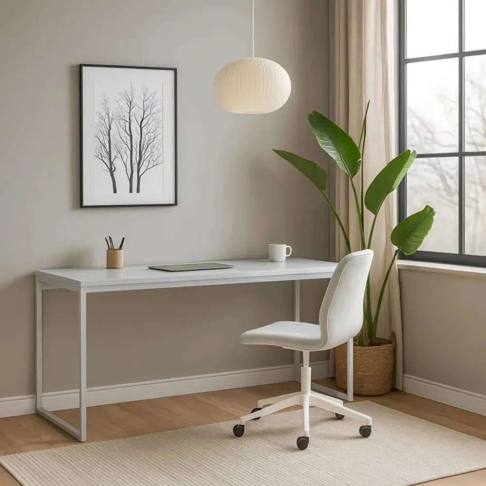 Escrivaninha Studio Branca 180 Cm Branco