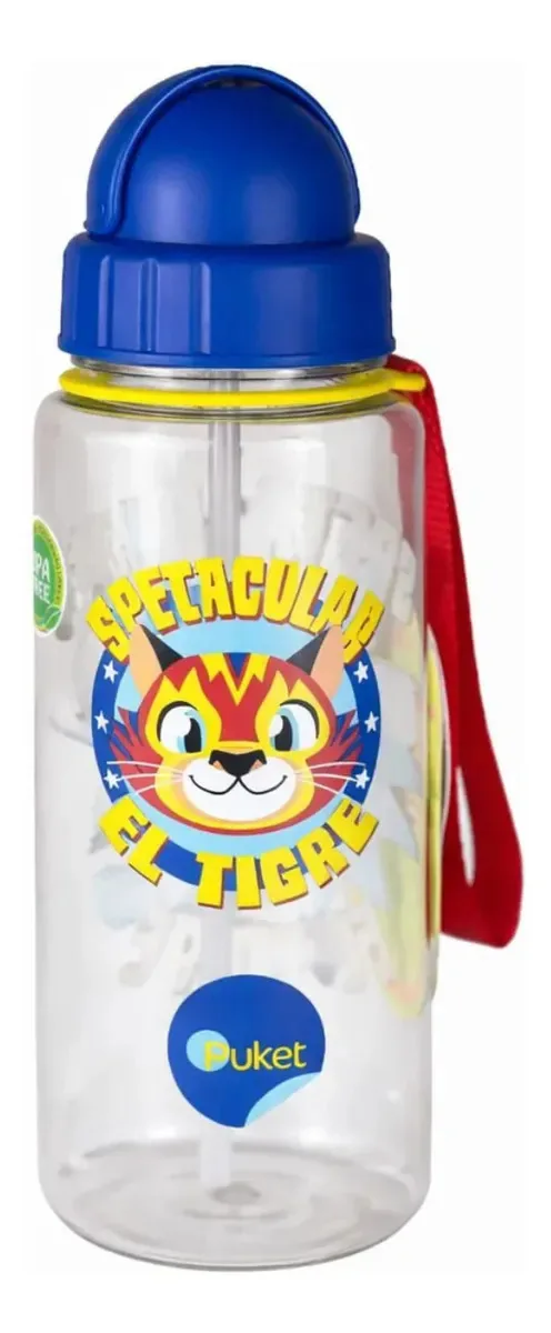 Garrafa Tritan Tigre Puket Azul-marinho