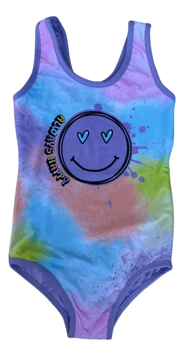 Maiô Lilás Degradê Smile -brandili Tamanho 10