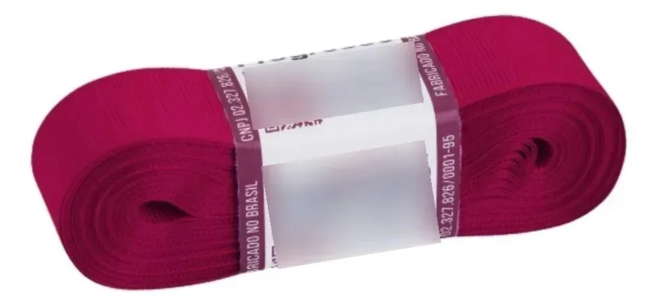 Fita Gorgurão Progresso No5 22mm 10m Para Armarinho Pink 303 Lisa