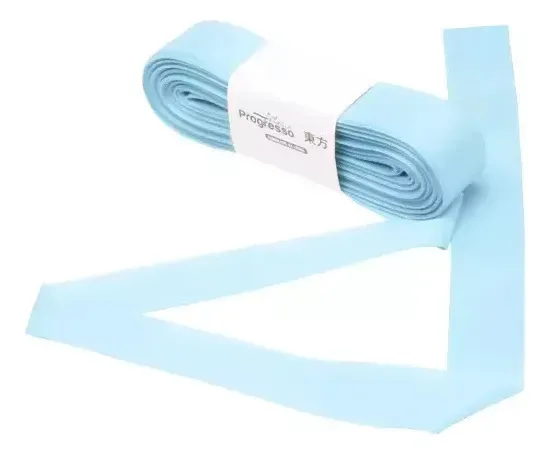 Fita Gorgurão Progresso No5 22mm 10m Para Armarinho Azul Claro 2054 Lisa