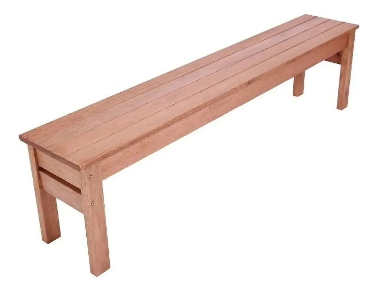 Banco Madeira Maciça 180x45x32 Ultra Wt Madeira