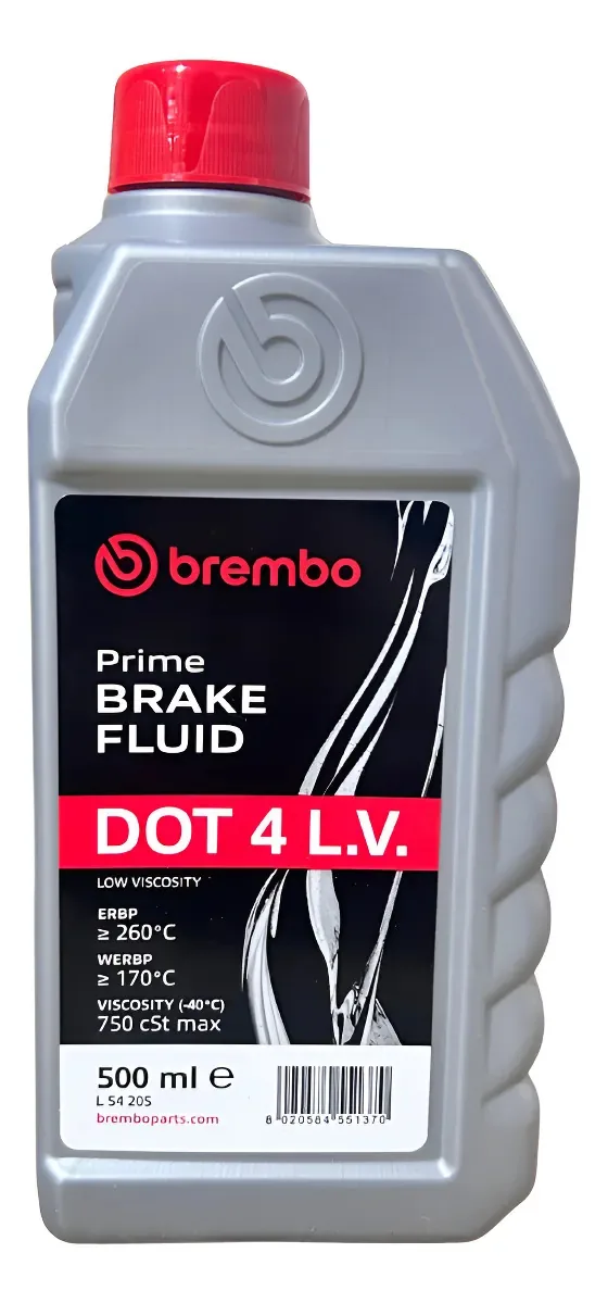 Fluido Óleo De Freio Brembo Dot 4lv 500ml