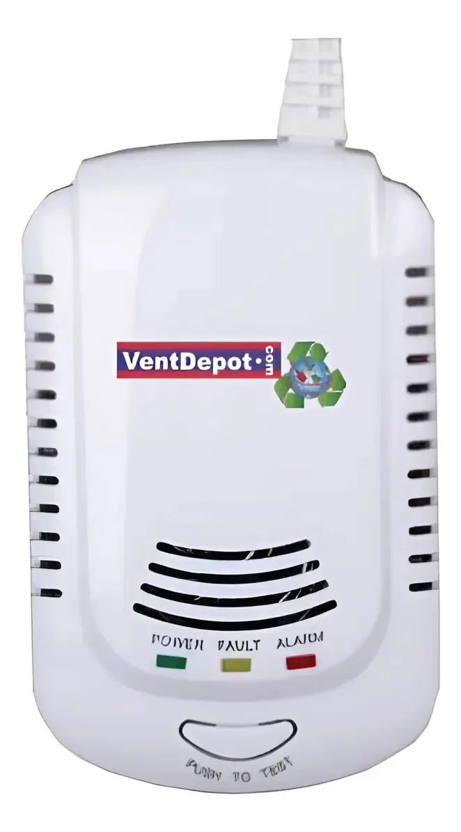 Alarme de detector de gás residencial, Mxgsx-002, gás, alarme branco