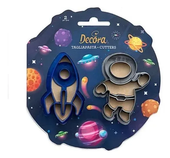 Cortador Biscoitos/massas Menino Espacial